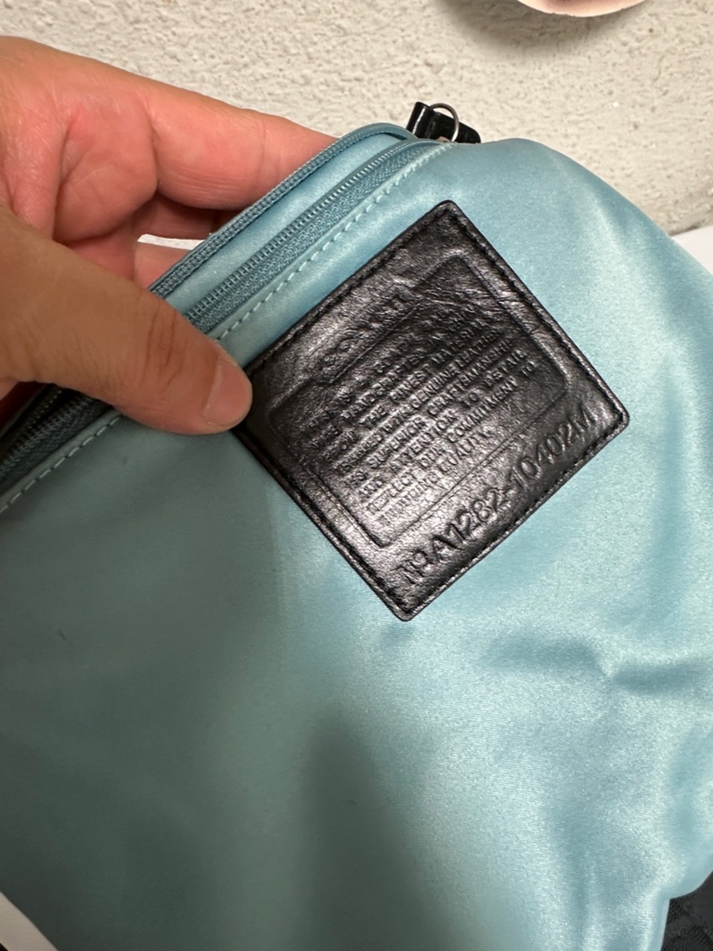 Coach Black Signature Canvas and Leather Shoulder Bag - Picture 8 of 13